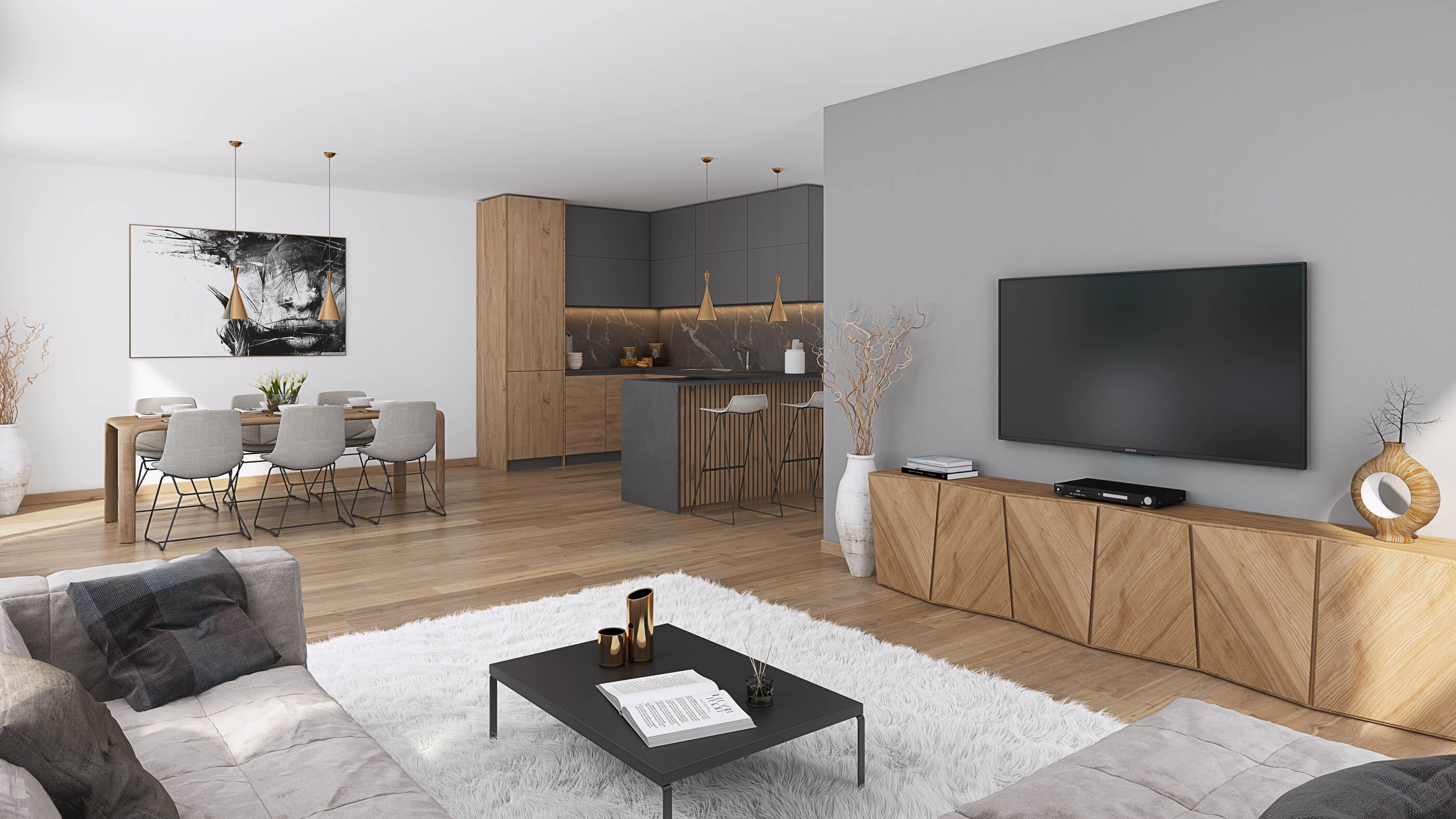 Eigentumswohnungen Landwehr Quartier Hattersheim - Baufeld 5 - Innenansicht Eigentumswohnungen Landwehr Quartier Hattersheim - Baufeld 5 - Innenansicht