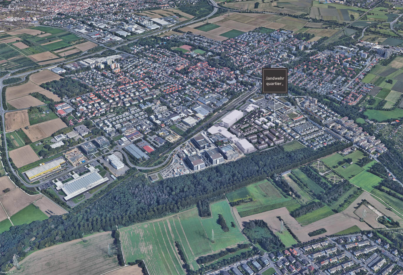 Kartenansicht Landwehr Quartier Kartenansicht Landwehr Quartier