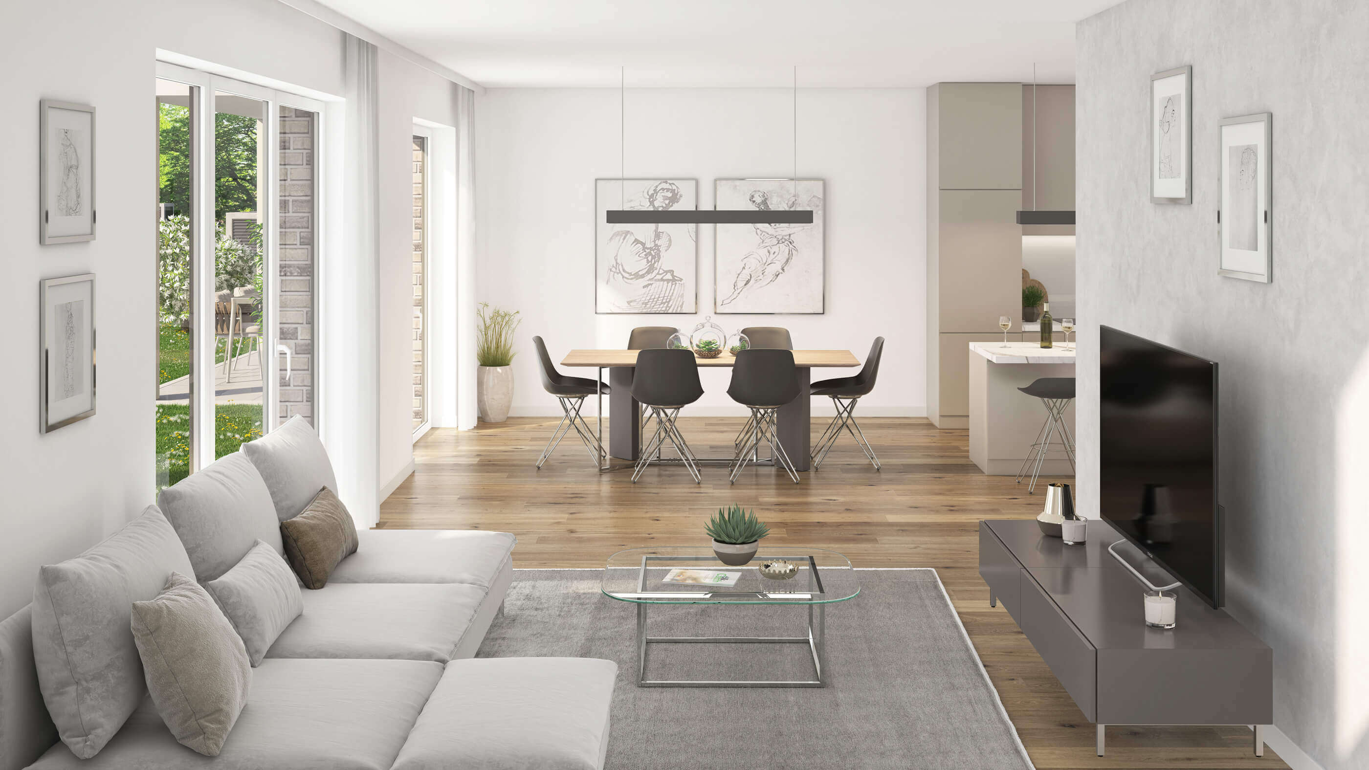 Eigentumswohnungen Landwehr Quartier Hattersheim - Innenansicht