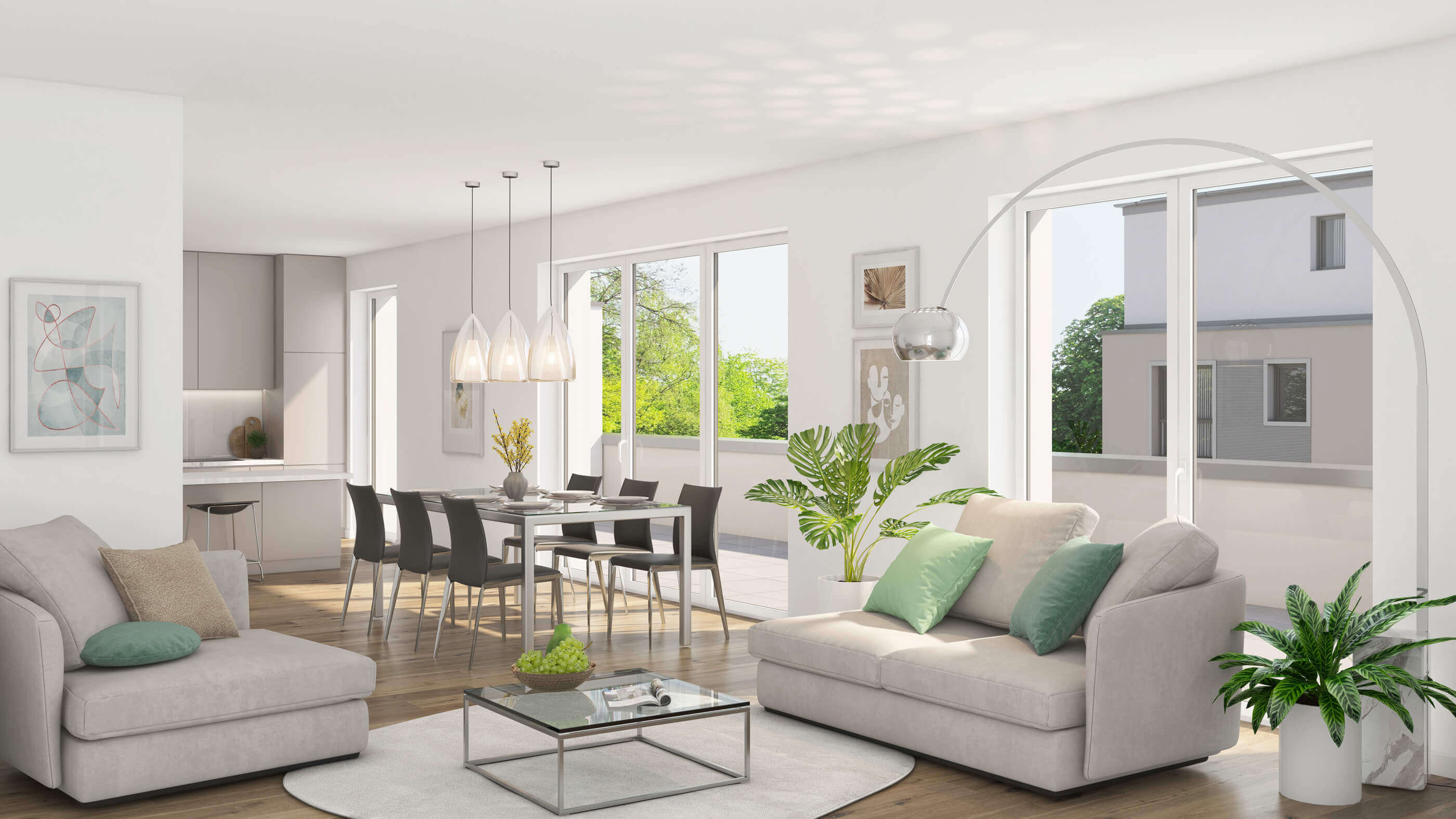 Eigentumswohnungen Landwehr Quartier Hattersheim - Innenansicht