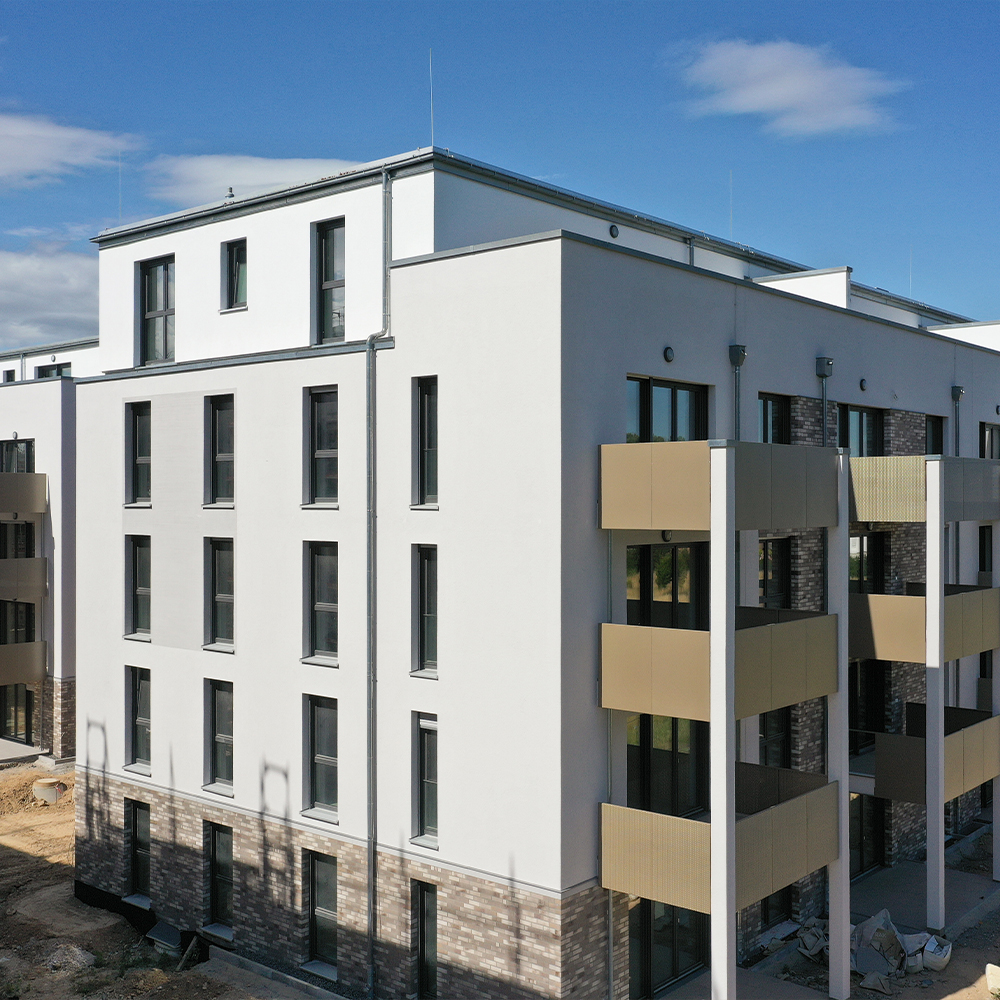 Landwehr Quartier Hattersheim Blick auf das Landwehr Quartier