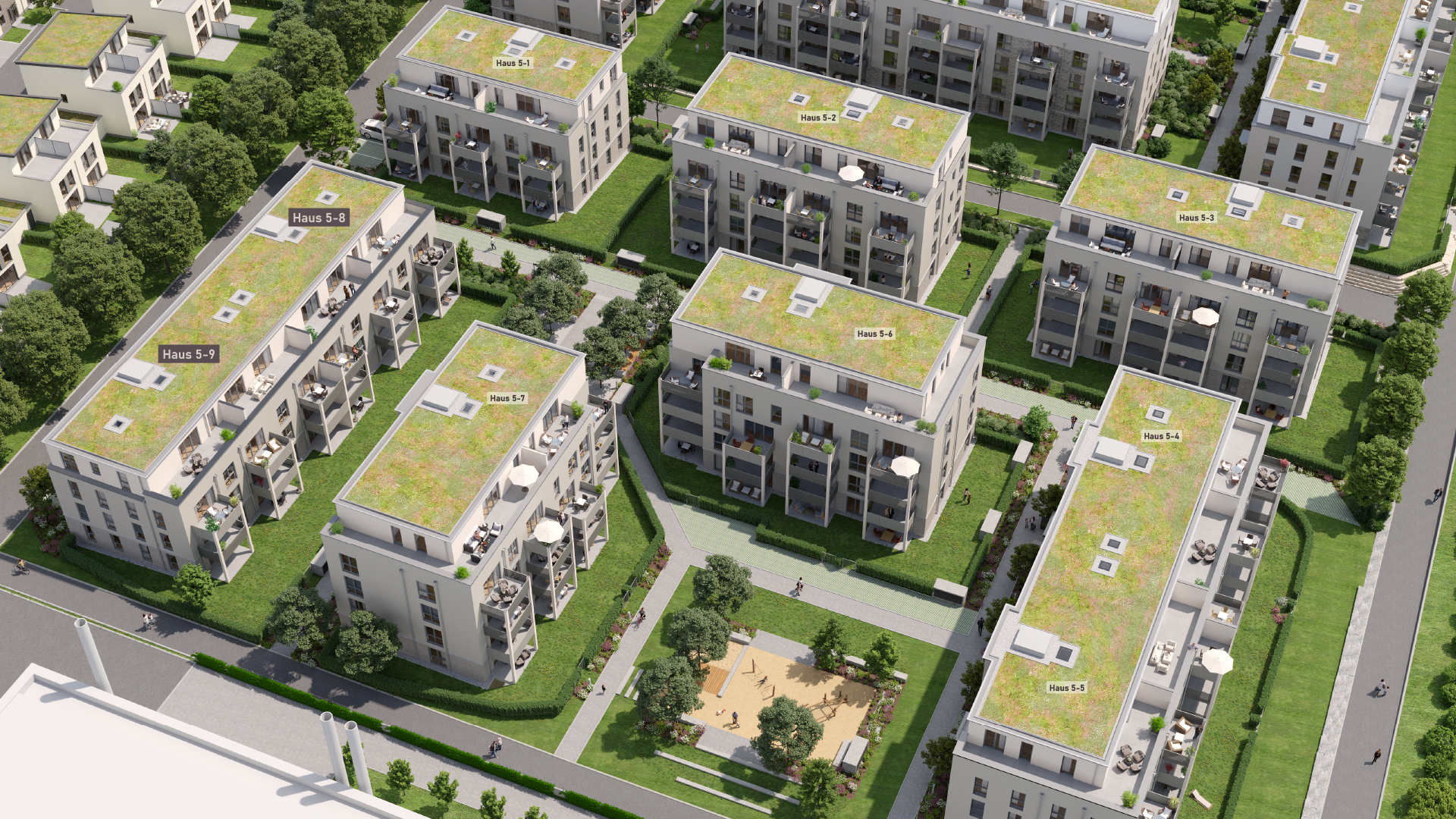 70% verkauft: Hoch hinaus: Elegantes 3-Zimmer-Penthouse, KfW55 mit großer Dachterrasse, Hattersheim - KB00010/G9/E4/Eh1