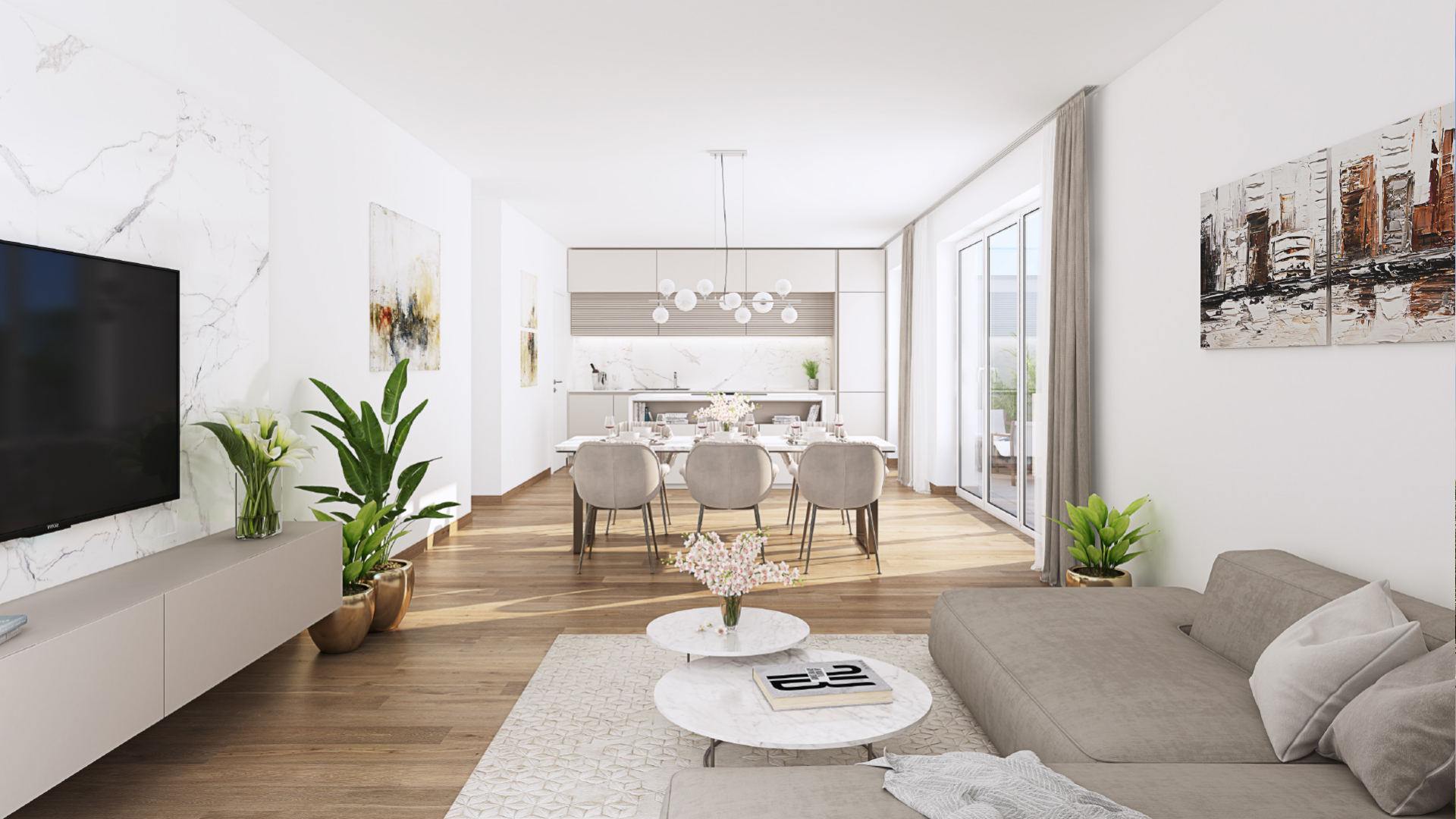 70% verkauft: Elegante 4-Zimmer-Wohnung im 2. OG mit großem Balkon - KB00010/G2/E3/Eh4