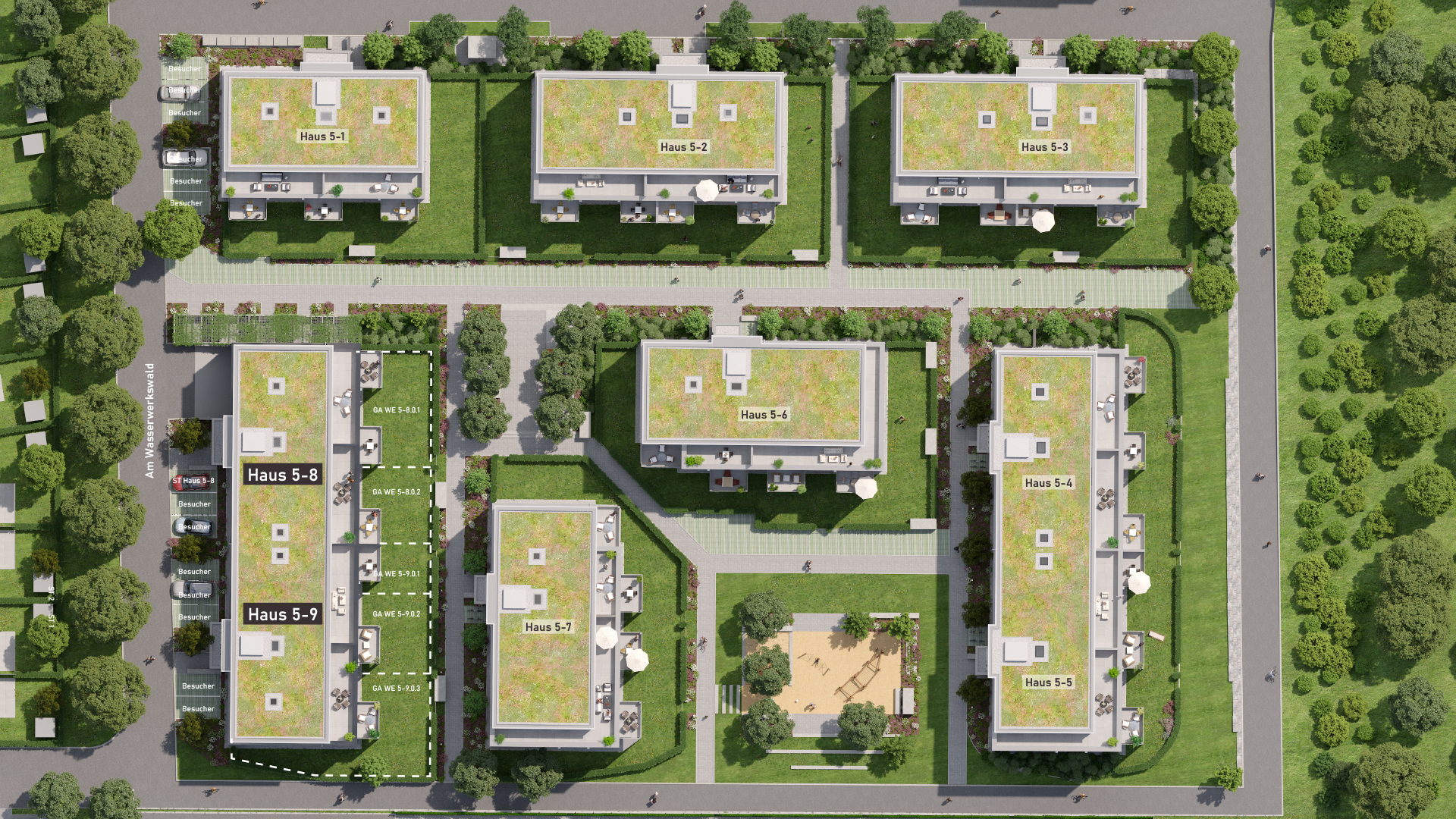 70% verkauft: Luxuriöses 3-Zimmer Penthouse, KfW55, mit großer Dachterrasse in Hattersheim - KB00010/G8/E4/Eh2