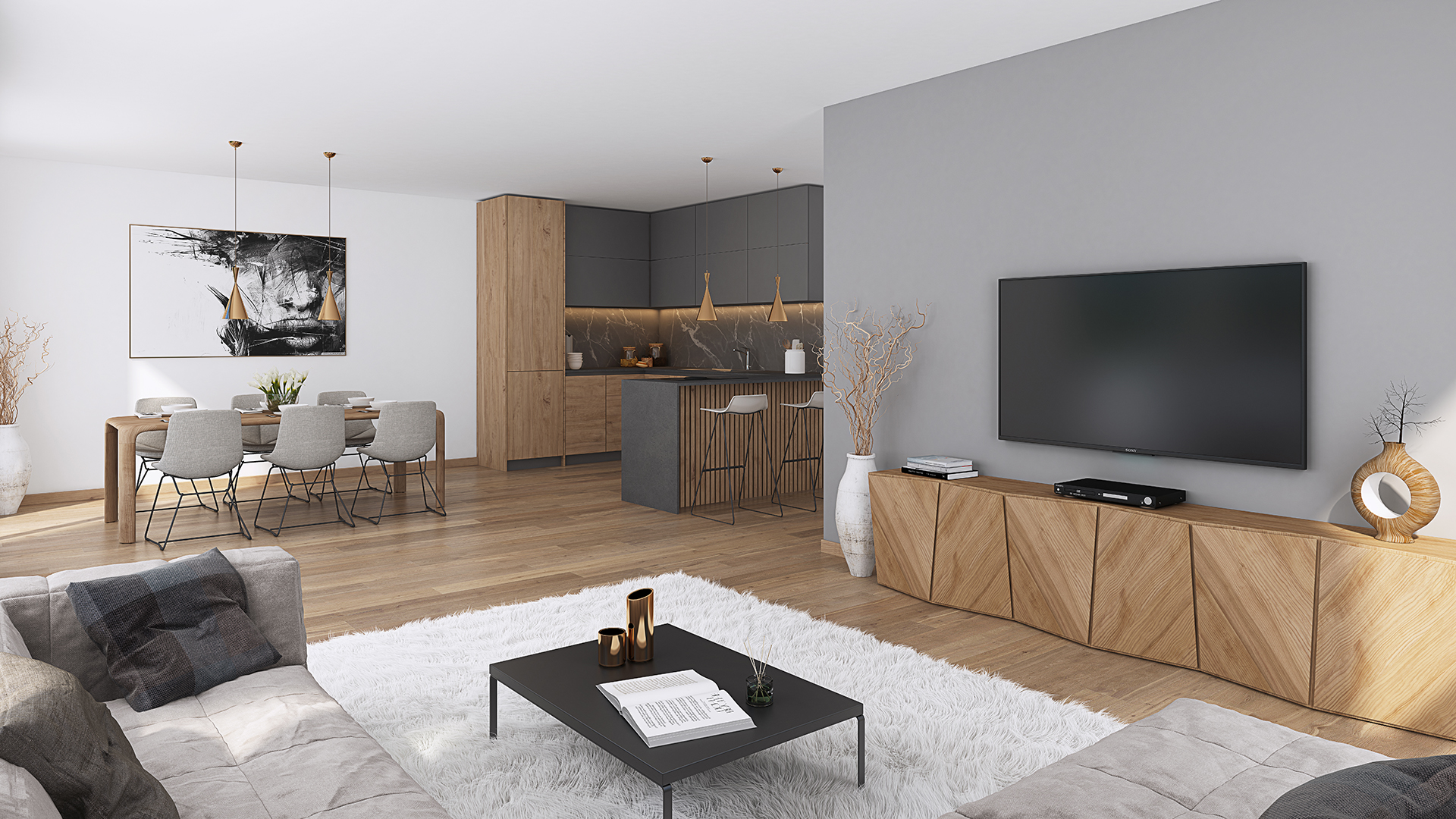 70% verkauft: Luxuriöses 3-Zimmer Penthouse, KfW55, mit großer Dachterrasse in Hattersheim - KB00010/G8/E4/Eh2
