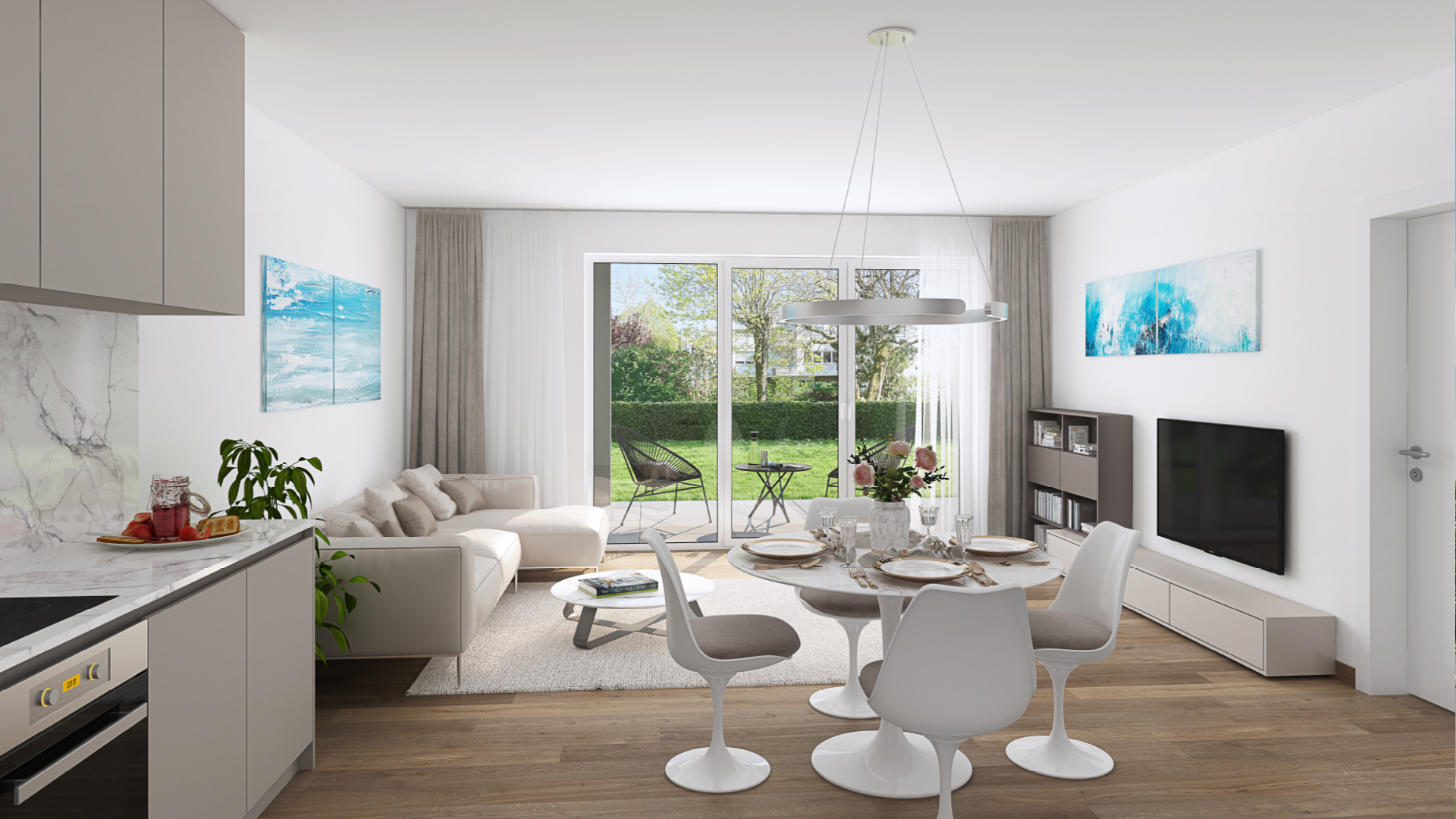 50% verkauft: Elegante 4-Zimmer-Wohnung im 2. OG mit großem Balkon - KB00010/G2/E3/Eh4