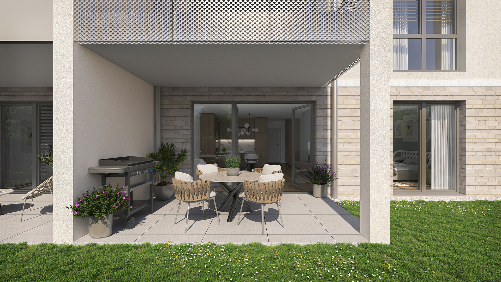 70% verkauft: Grünes Wohnen: 2 Zi. mit Terrasse im EG (KfW55) in Hattersheim - KB00010/G3/E1/Eh2
