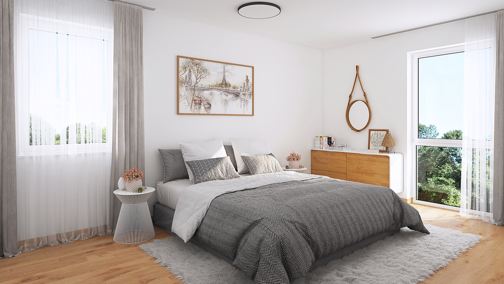 50% verkauft: Helle 3-Zimmer Neubauwohnung im 2. OG in Hattersheim - KB00010/G8/E3/Eh3