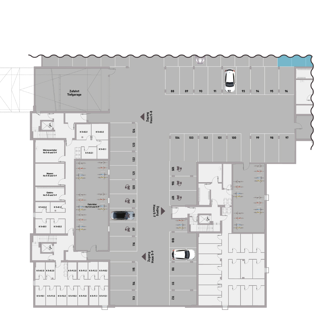 50% verkauft: Hoch hinaus: Elegantes 3-Zimmer-Penthouse, KfW55 mit großer Dachterrasse, Hattersheim - KB00010/G9/E4/Eh1