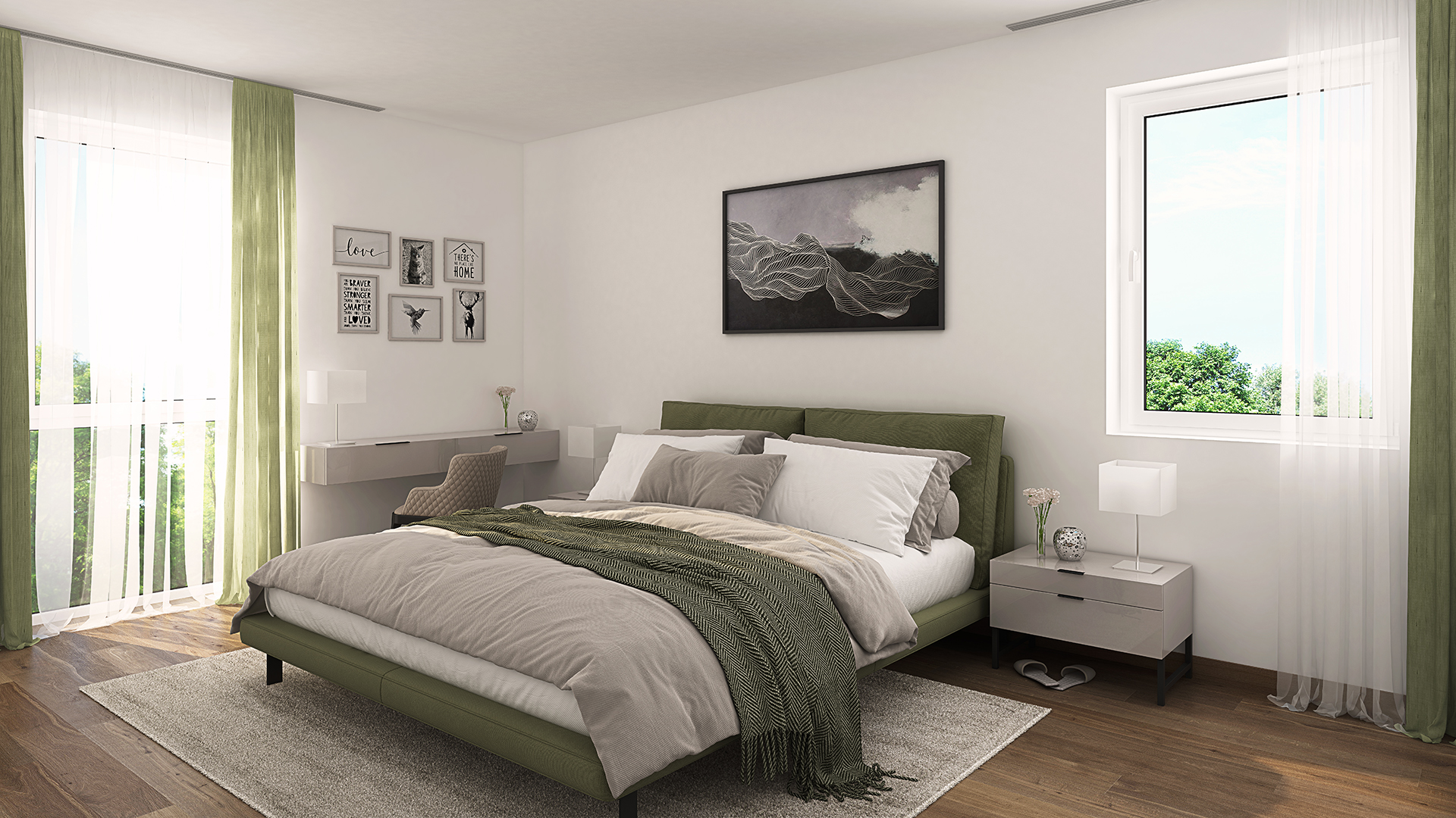 70% verkauft: Hoch hinaus: Elegantes 3-Zimmer-Penthouse, KfW55 mit großer Dachterrasse, Hattersheim - KB00010/G9/E4/Eh1