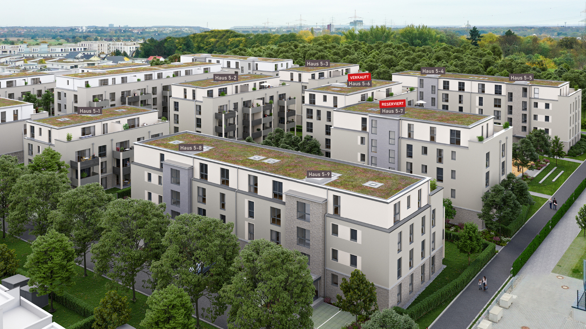 50% verkauft: Barrierefreies Wohnen mit Garten – kompakte 2-Zimmer-ETW im EG - KB00010/G2/E1/Eh3